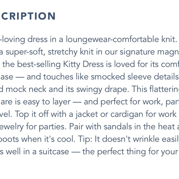 Draper James Kitty Dress in Magnolia XS - Picture 8 of 8